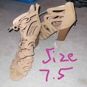 Women tan heels